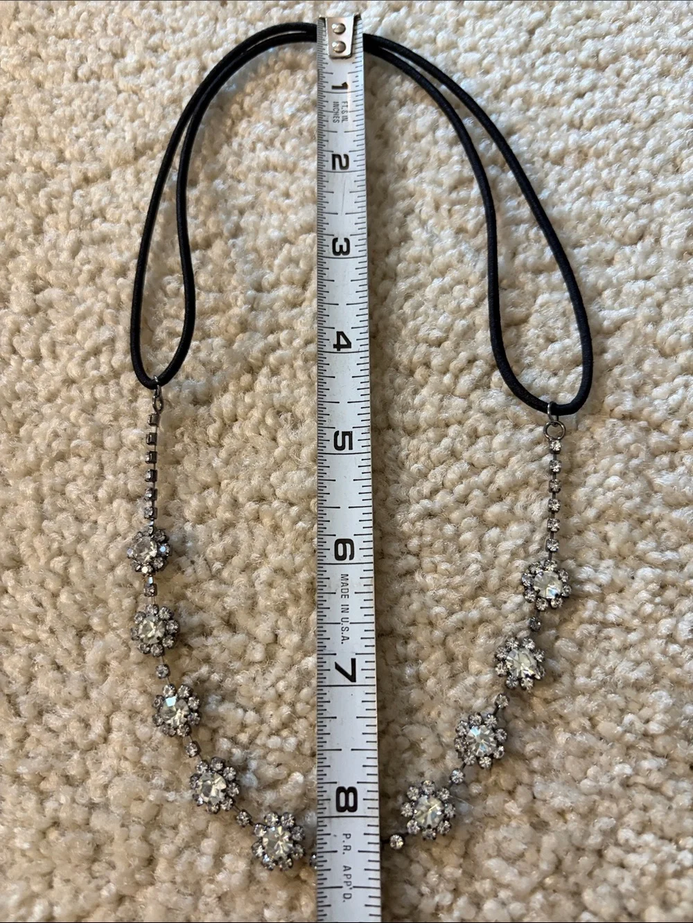 Rhinestone Crystal Flower Floral Headband - NWOT